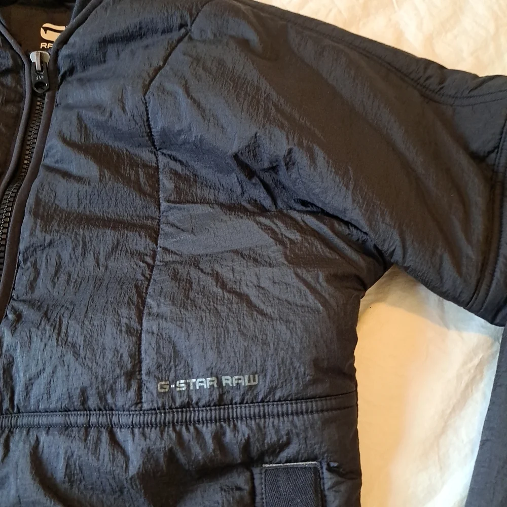 RAW G-STAR Puffer Jacket Black XS EUC - Picture 4 of 9